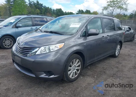 2017 Toyota Sienna Le 7 Passenger from USA, damaged, VIN 5TDJZ3DC5HS182934